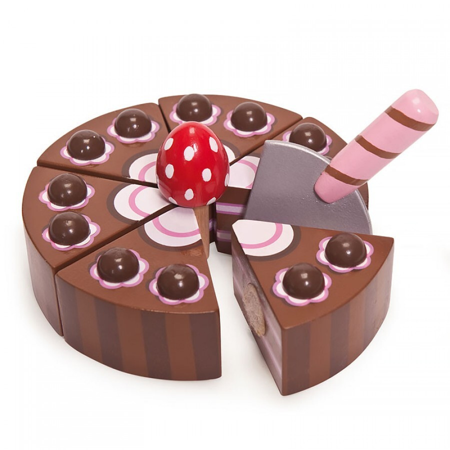 Игрушечная еда Шоколадный торт с лопаткой, Le Toy Van #1
