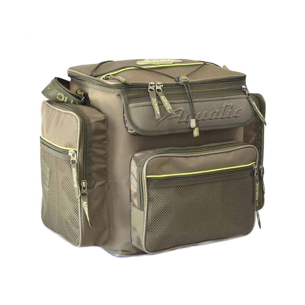 AQUATIC Термо-сумка С-20 с карманами (40х32х35 см) #1