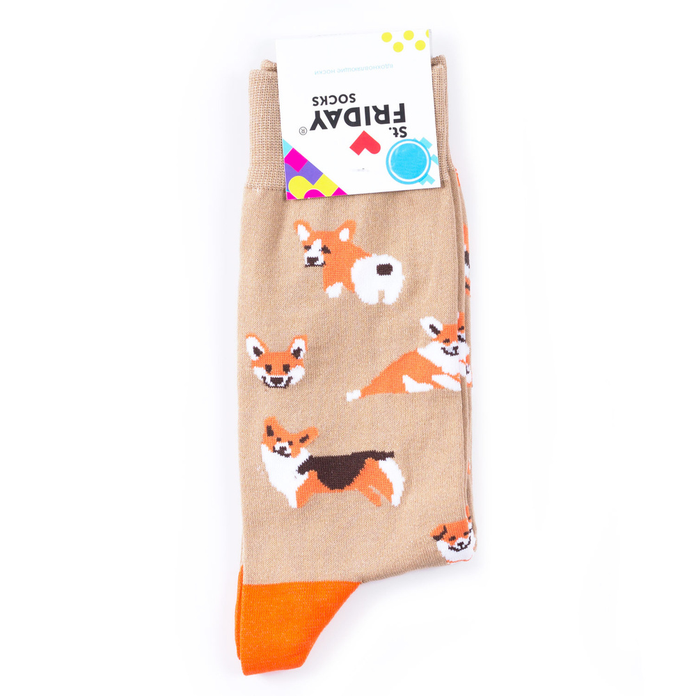 Носки St. Friday Socks Корги #1