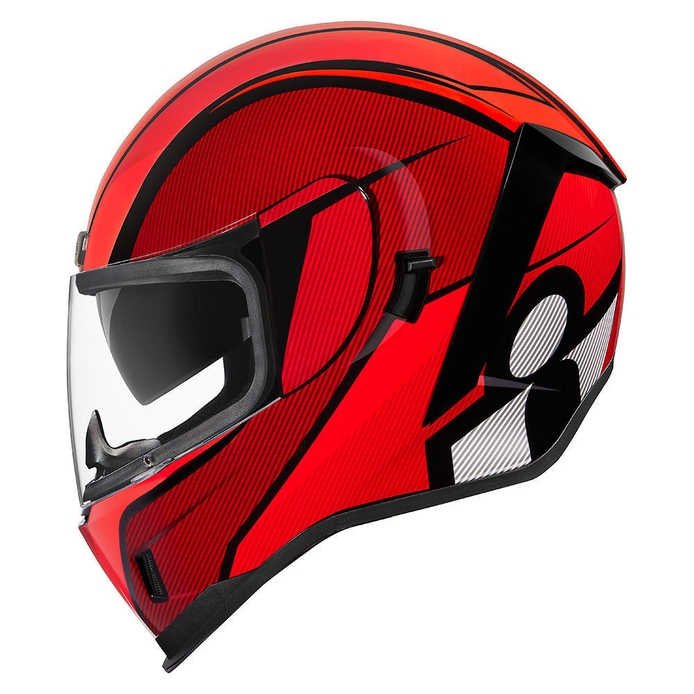 Icon Airform Conflux красный мотошлем (размер: 2xl) #1