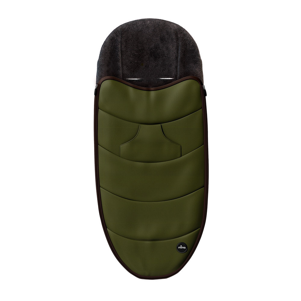 Зимний конверт Mima Zigi Footmuff, цвет Olive Green #1