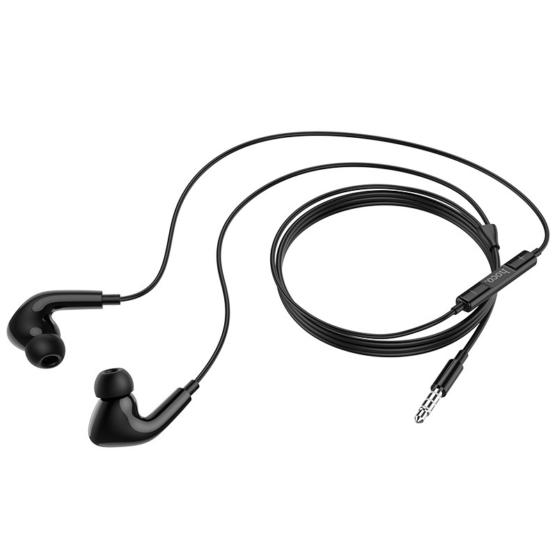 Наушники внутриканальные проводные HOCO M1 Pro Original, микрофон, кабель 1,2 м, цвет чёрный  #1