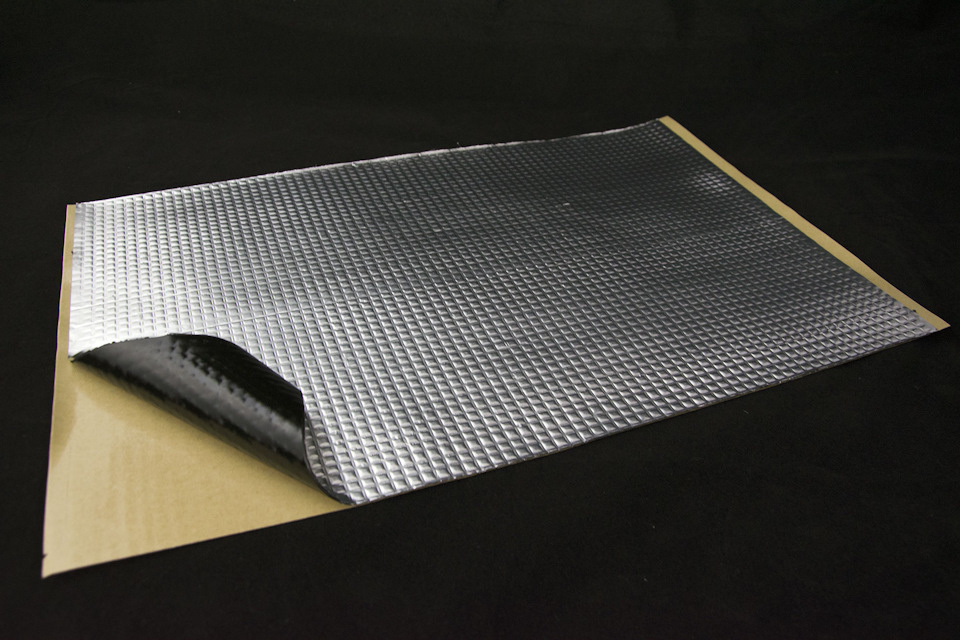 Виброизоляционный материал М4 - для автомобиля и дома - 4.2мм - 5 листов - 1.75 кв.м. (Вибропласт М4) #1