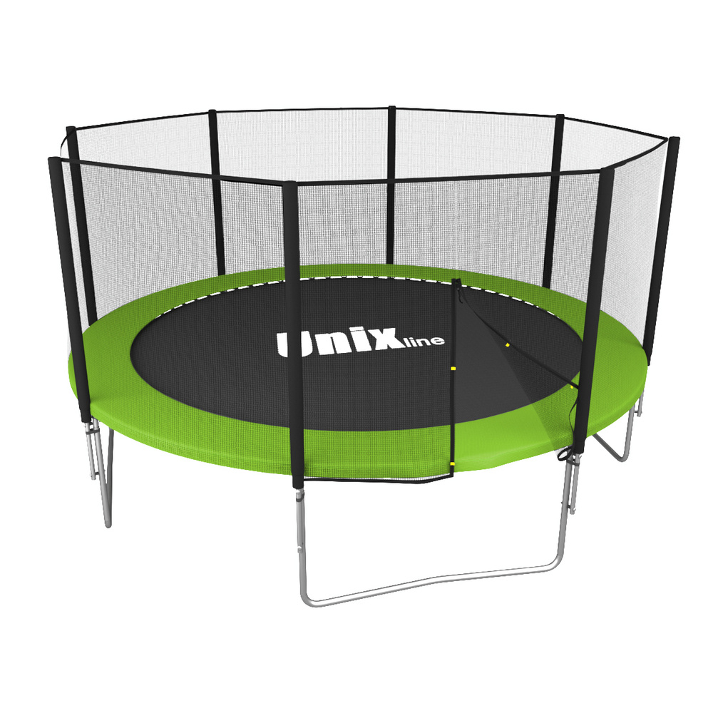 Батут UNIX line Simple 10 ft Green (outside) + эспандер в подарок #1