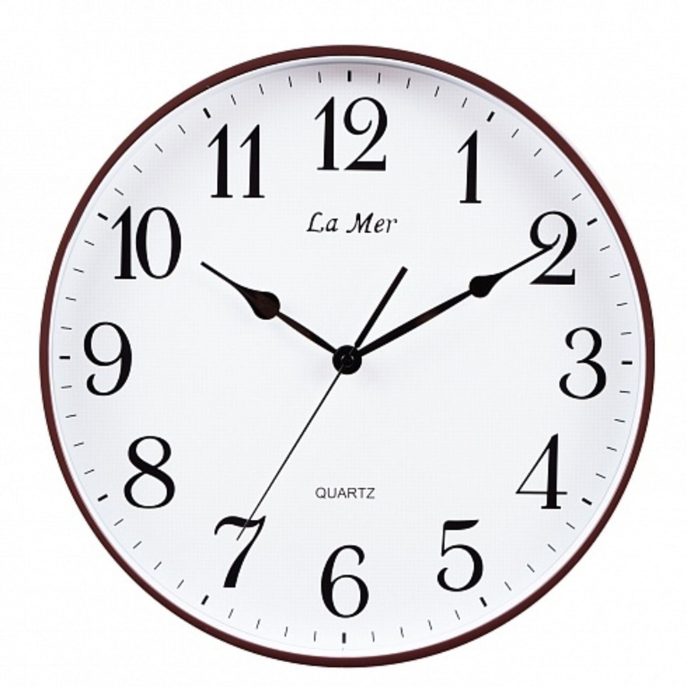 La Mer Настенные часы "Офис", 34 см #1