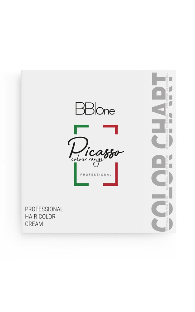 BB One / Палитра цветов красок для волос в салон красоты, для парикмахера колориста Picasso/Color chart #1