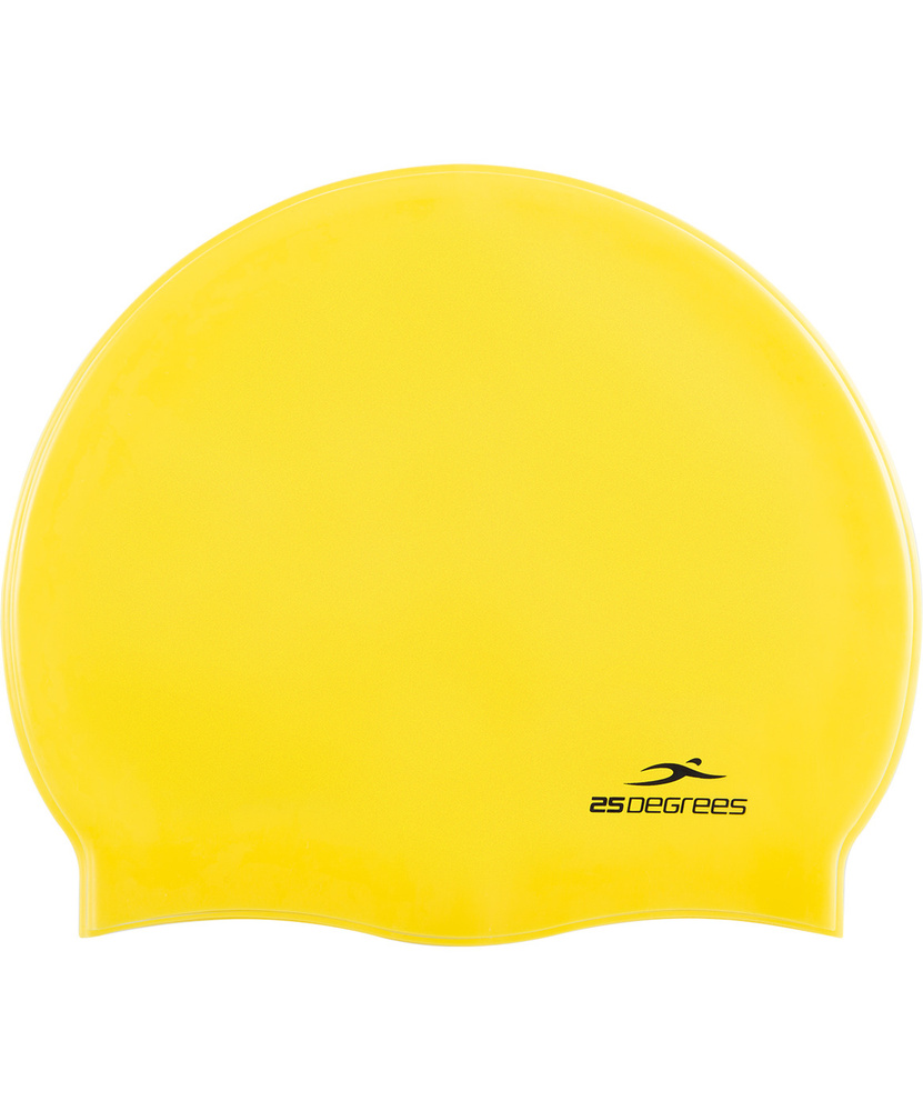 Шапочка для плавания 25DEGREES Nuance Yellow, силикон #1