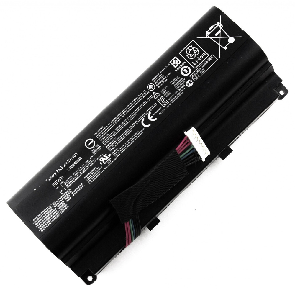 Аккумулятор для ноутбука ASUS ROG G751 G751JL G751JM G751JT G751JY (15V 5800mAh) P/N: A42N1403 A42LM93 #1