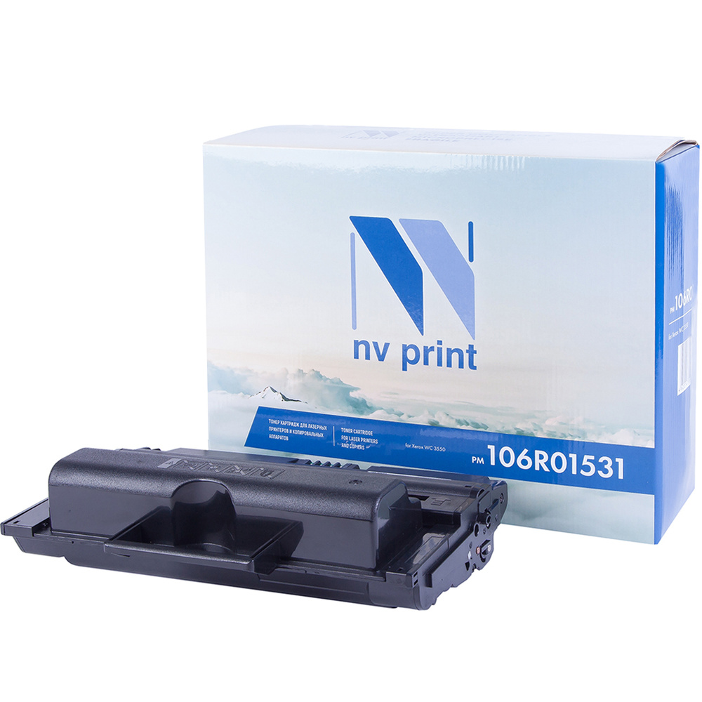 Картридж лазерный NV Print 106R01531 черный (black), повышенной емкости до 11000 стр. для Xerox  #1