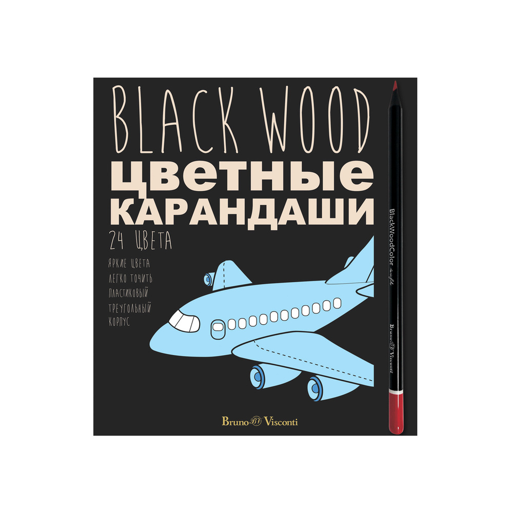 Bruno Visconti Набор карандашей, вид карандаша: Цветной, 24 шт. #1