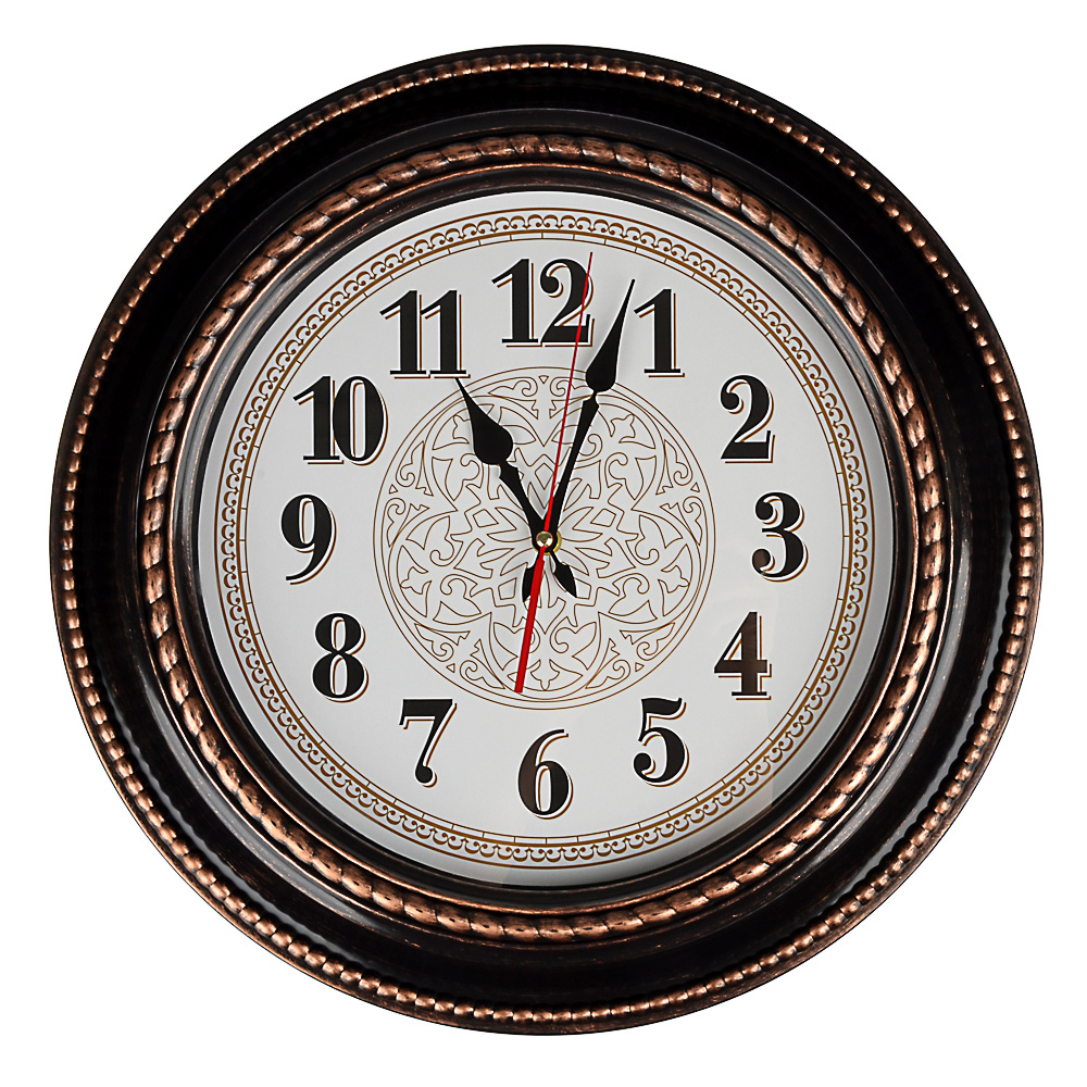 Простые решения Настенные часы "Узор", 38,5 см #1