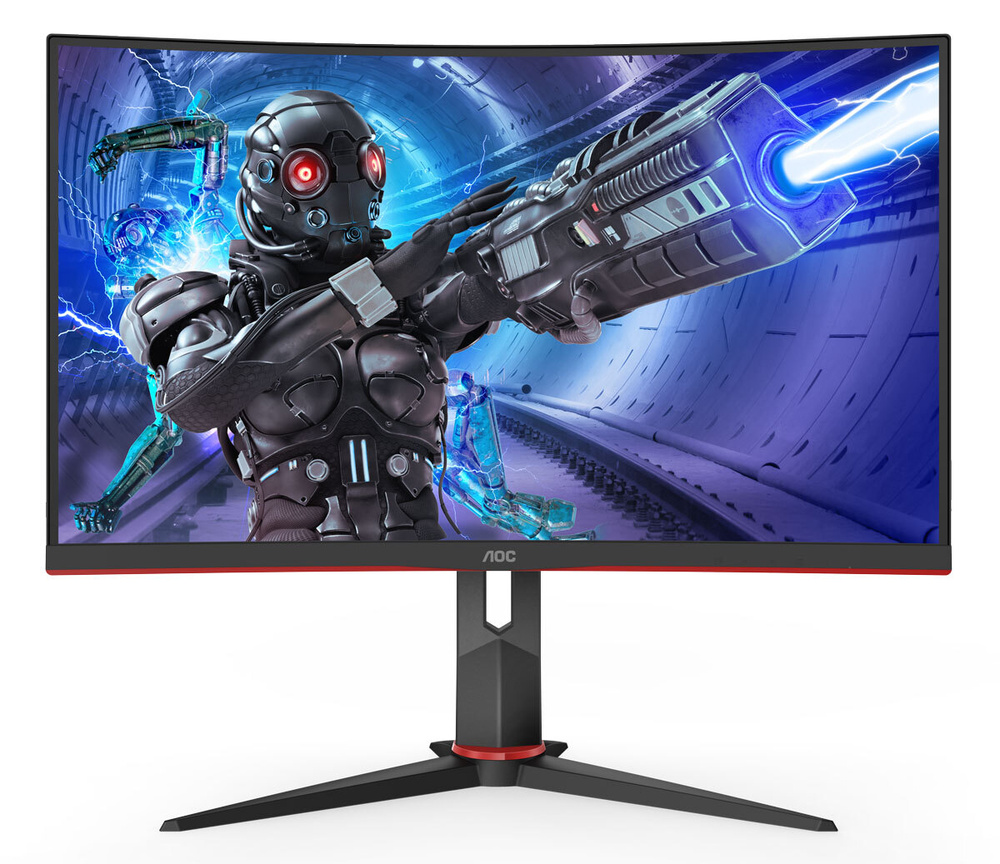 AOC 27" Монитор 27 Gaming C27G2ZU VA 1920x1080 240Hz 300cd/m2 16:9_2523 озон, черный  #1