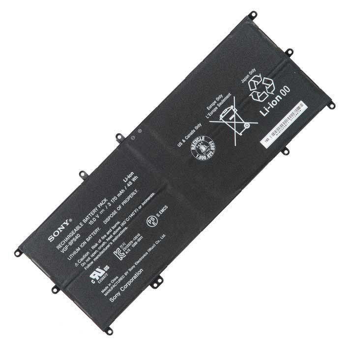 Аккумулятор ZeepDeep (VGP-BPS40) для ноутбука Sony Vaio SVF14, SVF15, 15.0V, 48Wh  #1