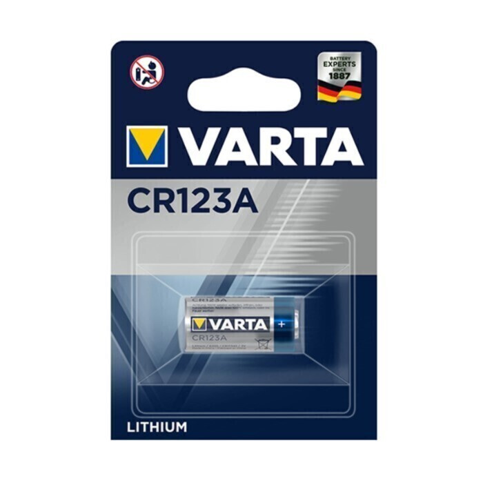 Varta Батарейка 16340 (Tenergy 30200, R123, CR123), Литиевый тип, 3 В, 10 шт #1