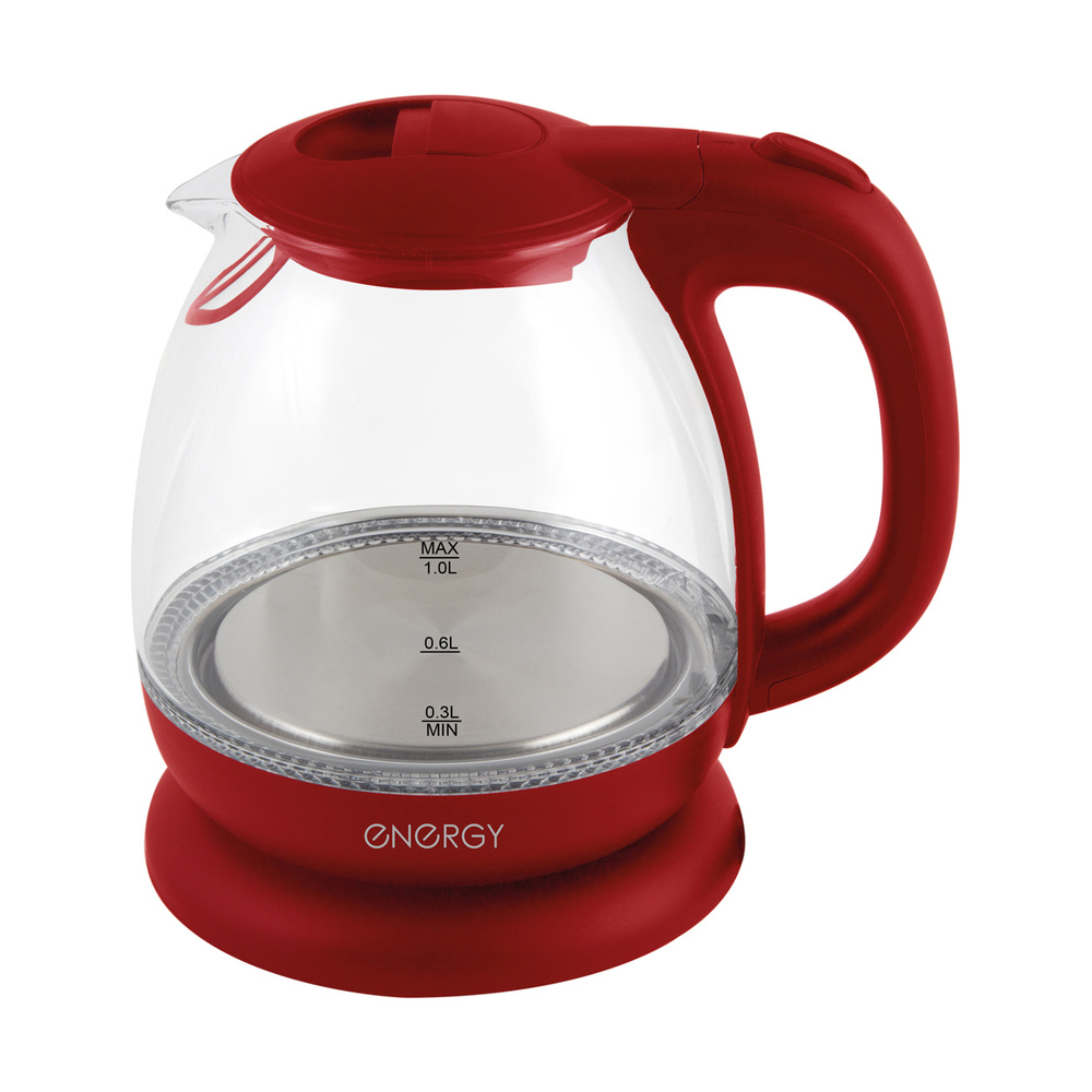 Электрический чайник Energy 005216, красный #1