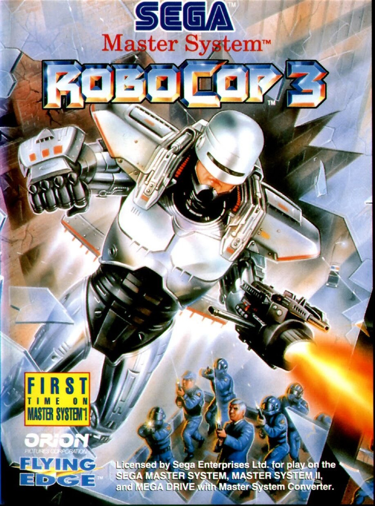 Картридж Игра Sega Robocop 3 #1