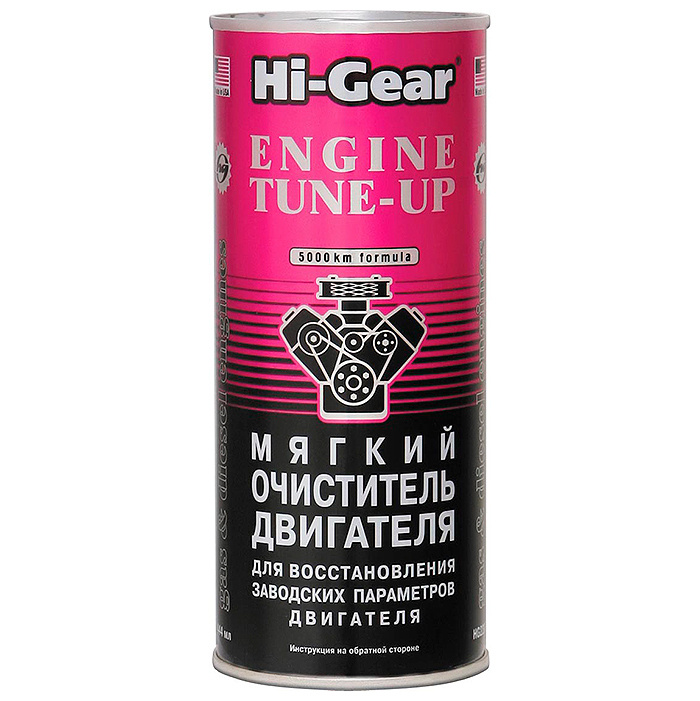 Мягкий очиститель двигателя Hi-Gear HG2207, 444 мл #1