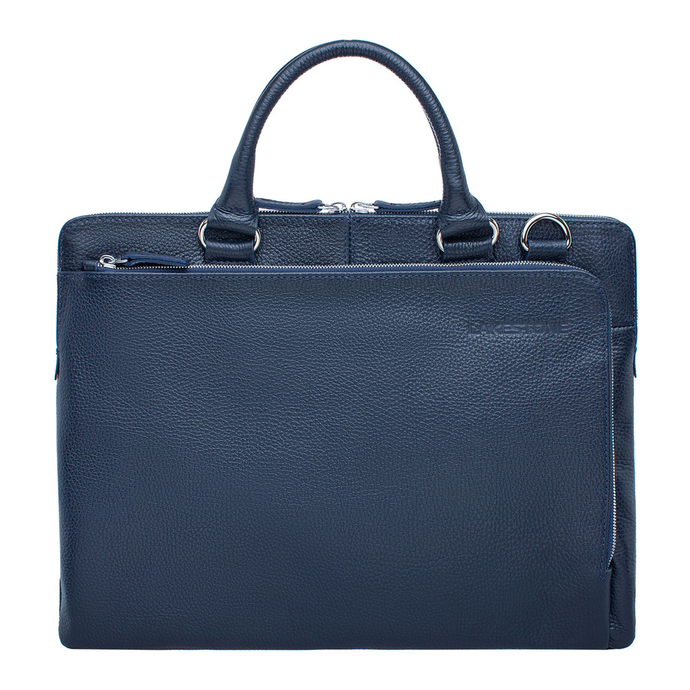 Портфель мужской LAKESTONE, натуральная кожа, сумка через плечо, кожаная, деловая, для ноутбука, документов #1