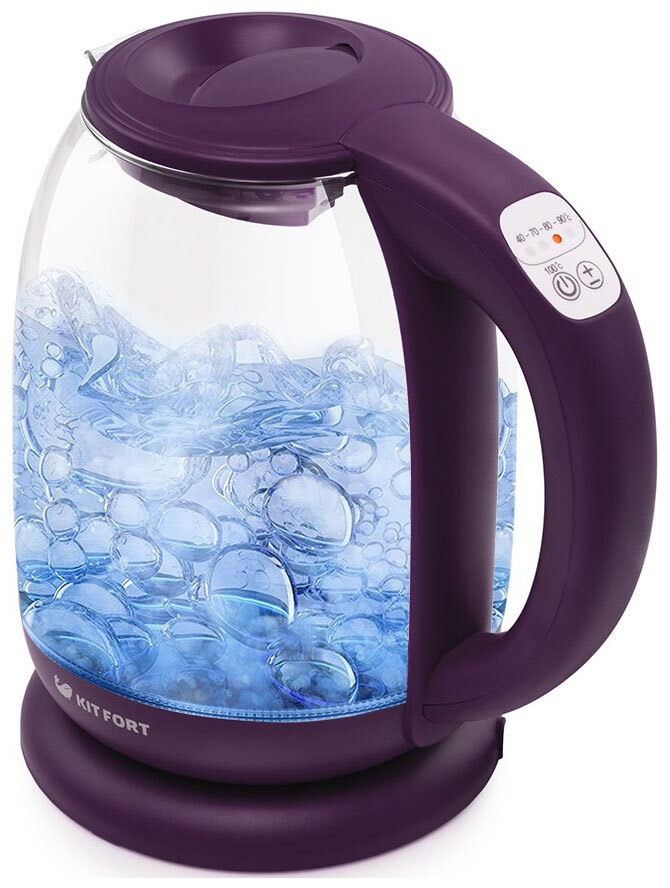 Kitfort Электрический чайник KT-640-5, фиолетовый #1