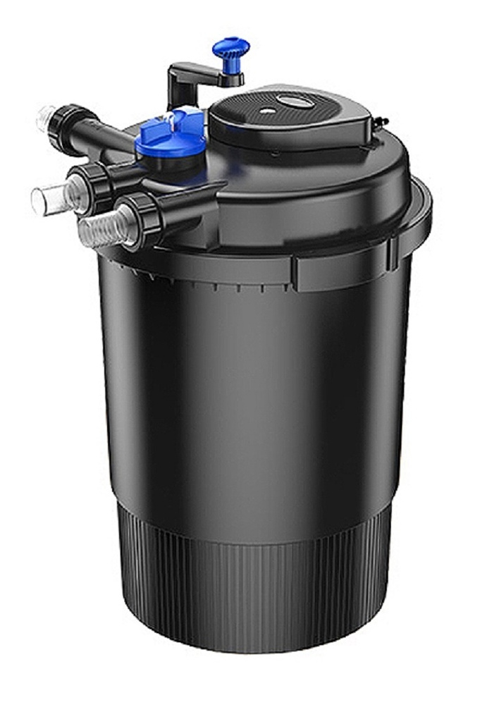 Напорный фильтр для пруда CPF-15000 с обр. промывкой, механич. отжимом и UF-лампой 18 W для водоема 30 #1