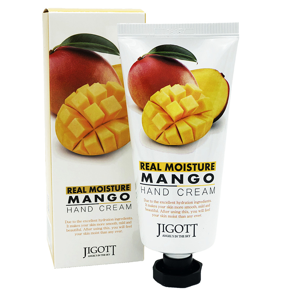 Крем для рук с экстрактом манго. Jigott / Real Moisture Mango Hand Cream, 100 мл  #1