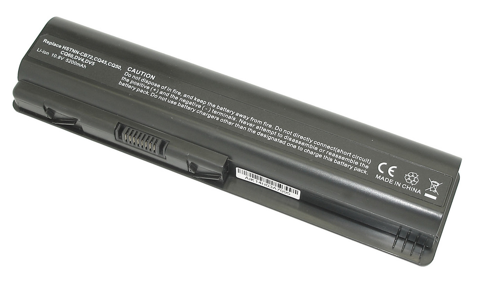 Аккумулятор для ноутбука HP 5200 мАч, (HSTNN-CB72) #1