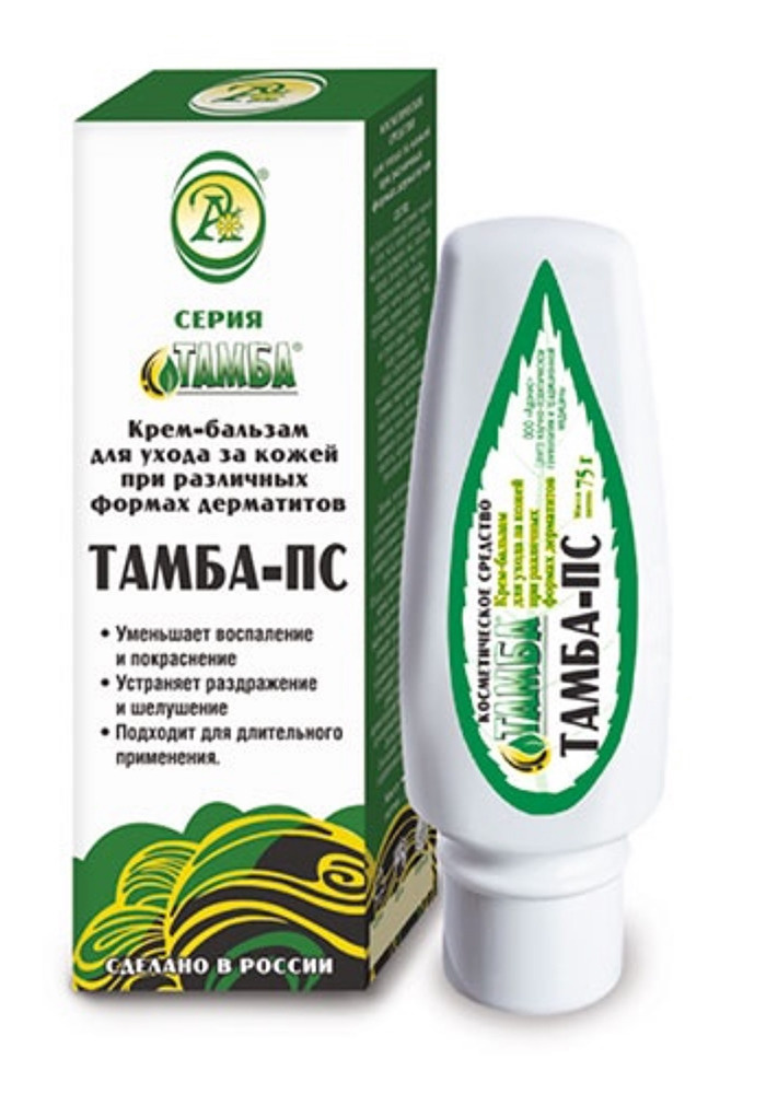 Крем-бальзам Тамба-ПС при различных формах дерматитов 75гр  #1