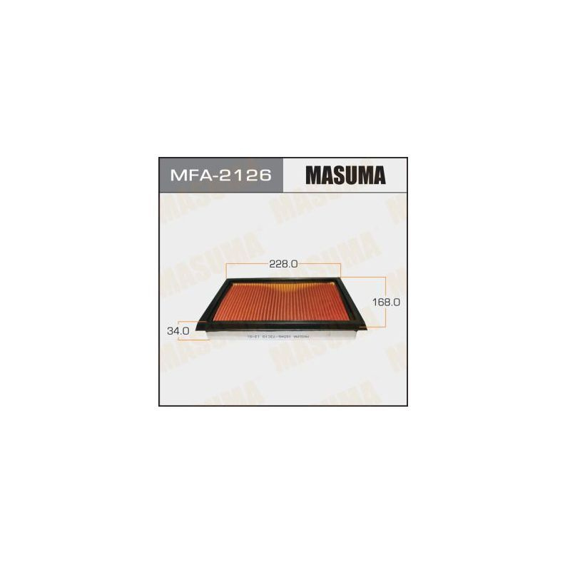 Masuma Фильтр воздушный арт. MFA2126 #1