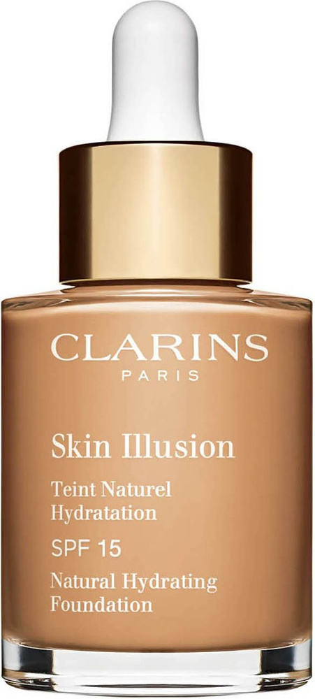 Clarins Skin Illusion Увлажняющий тональный крем с легким покрытием SPF 15, 111 auburn, 30 мл  #1