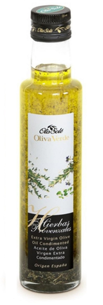 Масло оливковое сорт оливы Арбекина 100% с прованские травы 0,25L  #1