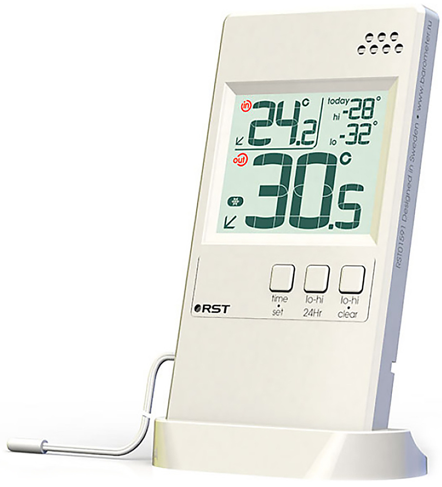 Оконный термометр с выносным термосенсором (RST01591) #1