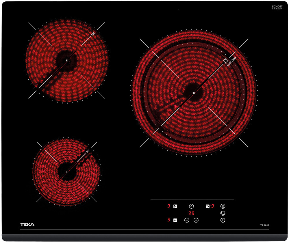 Варочная панель Teka TZ 6315, встраиваемая, стеклокерамика #1
