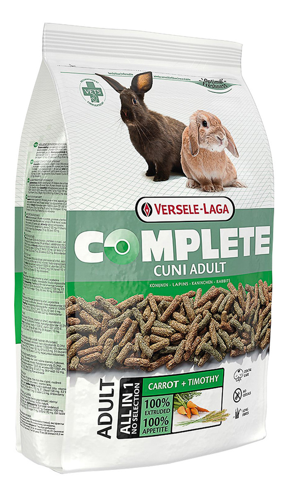 Корм VERSELE-LAGA CUNI COMPLETE ADULT для кроликов 1,75 кг. - купить с ...