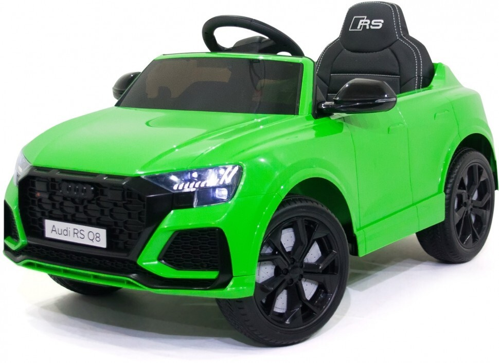 Детский электромобиль Audi RS Q8 12V 2WD - HL518-LUX-GREEN #1