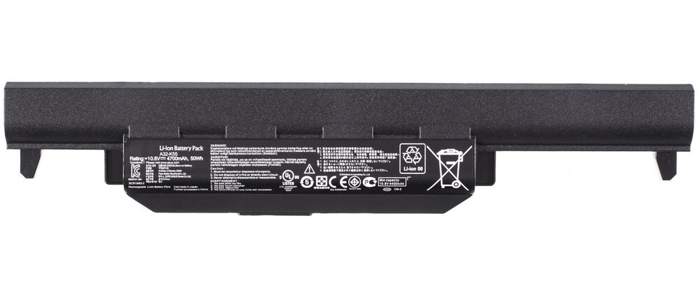 Аккумулятор A32-K55 для Asus X55A, X75VC, X55VD, K55VD и др / 11,1V 5200mAh 58Wh #1