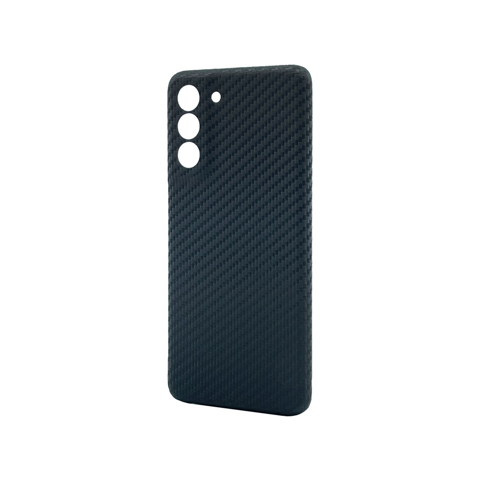 Кевларовый чехол DiXiS Carbon Case для Samsung S21+ (BS21+-CM) матовый черный  #1