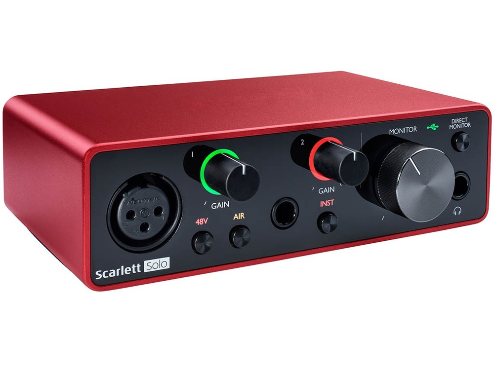 Аудиоинтерфейс Focusrite Scarlett Solo 3rd Gen. Товар уцененный #1