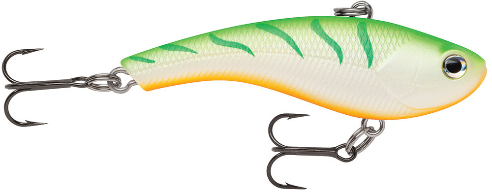 Воблер для рыбалки RAPALA Slab Rap 05 цвет GTU на щуку, на судака, на окуня 5см - 6гр для спиннинга Раттлин #1