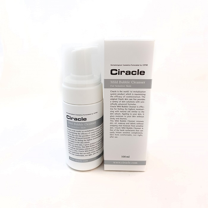 Кислородная пенка для чувствительной кожи Ciracle Mild Bubble Cleanser, 100 мл  #1