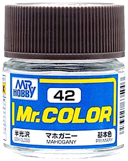 Mr.Color Краска эмалевая цвет Mahogany полуматовый, 10 мл #1