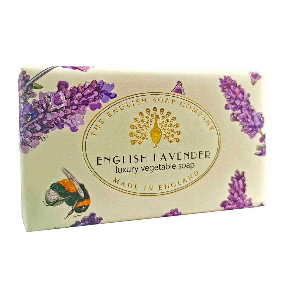 THE ENGLISH SOAP COMPANY Натуральное твердое мыло Английская лаванда Vintage, 190 г  #1