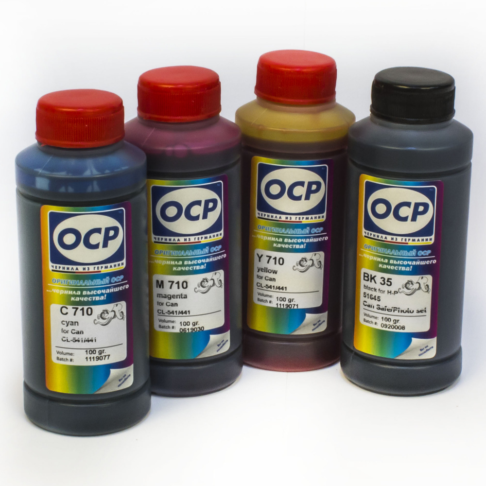 Чернила OCP SafeSet для Canon PIXMA MG3540, MG3640, MG3640S, MG4240, MG2140, MG3240, MG3140, MG2240, #1