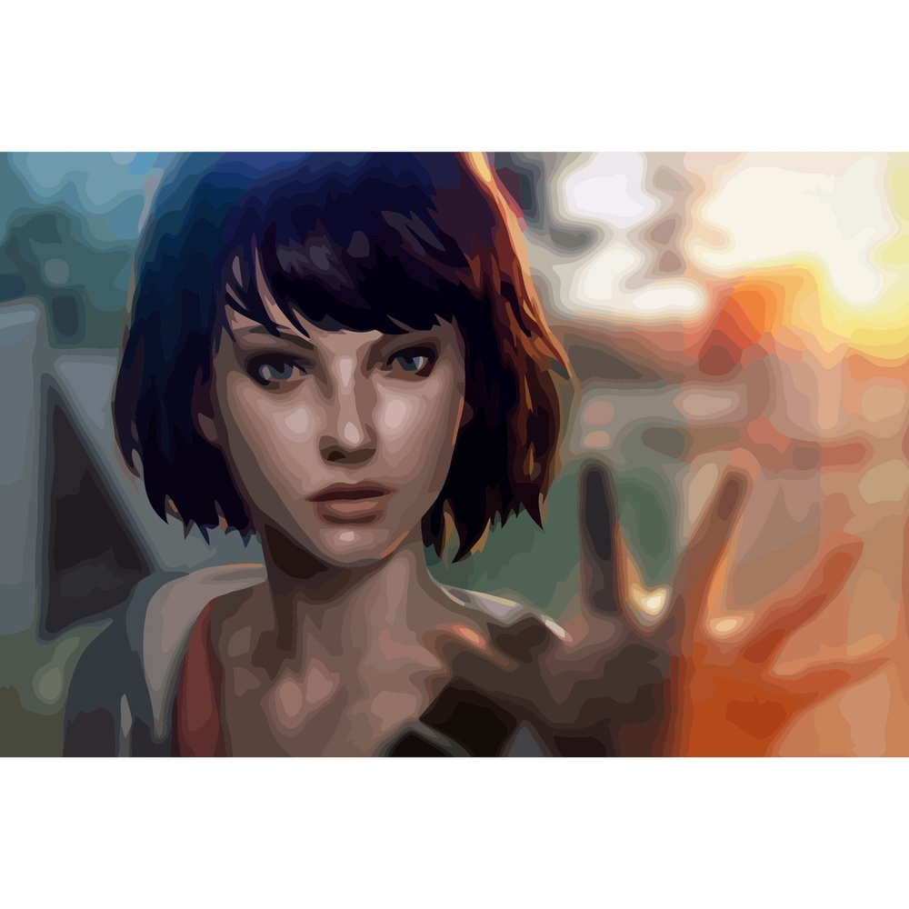 Картина по номерам на холсте Life is Strange - 1 60 x 40 #1