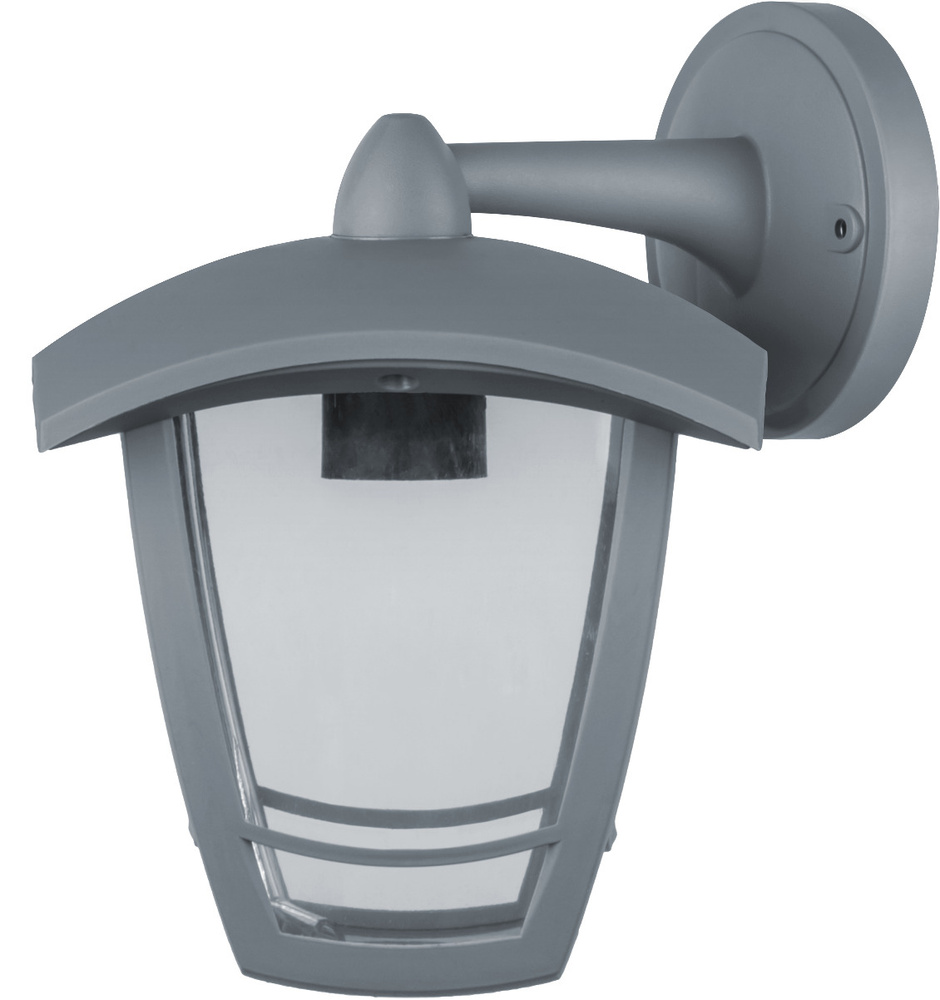Светильник уличный настенный Navigator 80 459, 4 грани, 60 Вт, цоколь E27, IP44, серый  #1