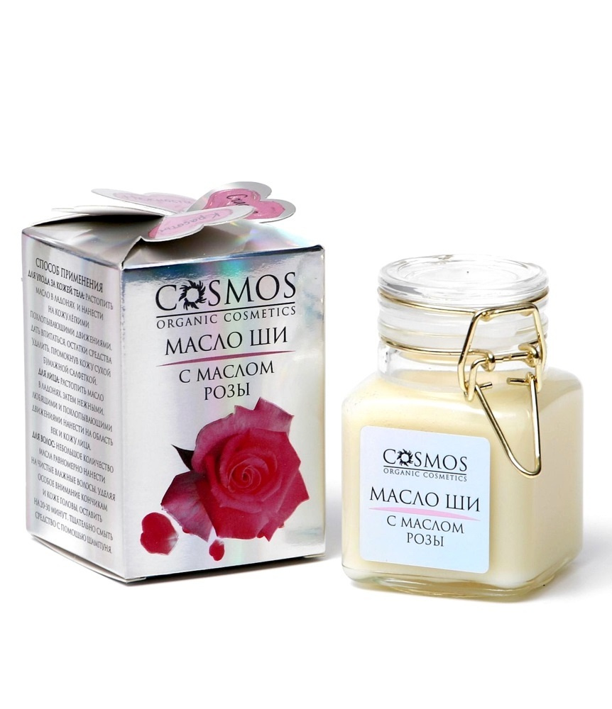 Бизорюк Масло Ши с маслом розы "COSMOS" 100 гр. #1