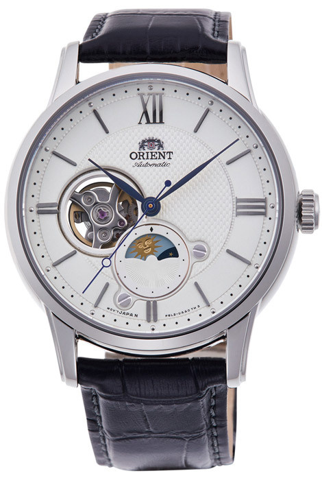 Мужские механические наручные часы Orient RA-AS0011S с автоподзаводом и ручным заводом  #1