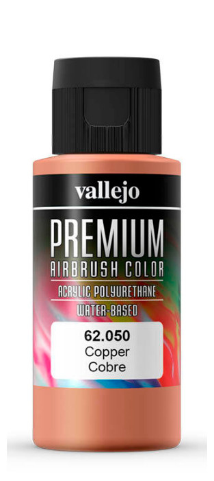 Краска Vallejo серии Premium Color - Copper 60мл. #1
