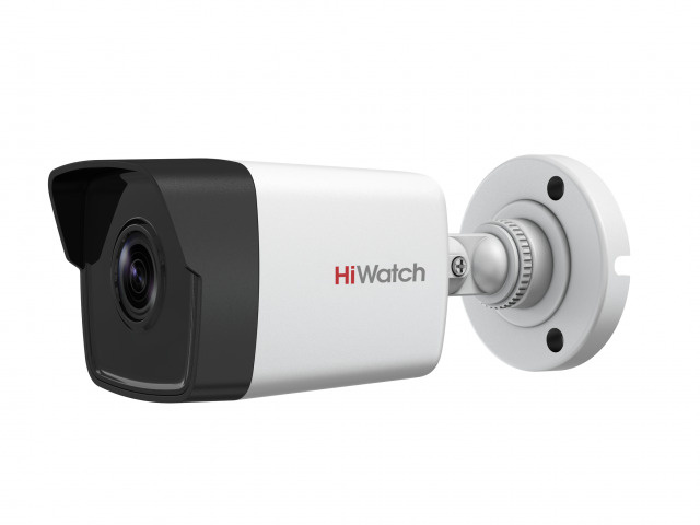 IP камера HiWatch DS-I400(D) (2.8mm) уличная 4МП 2560x1440 H.265+ 114гр IP67 PoE черно-белая  #1