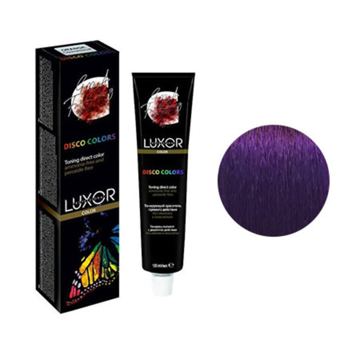 LUXOR PROFESSIONAL Тонирующий гель Disco Colors, фиолетовый , 100 мл #1