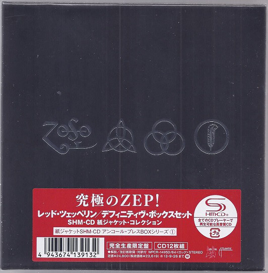 Led Zeppelin. Led Zeppelin - Definitive Collection Of Mini-LP Replica CDs ((SHM-12CD+6 Bonus PS Japan) #1